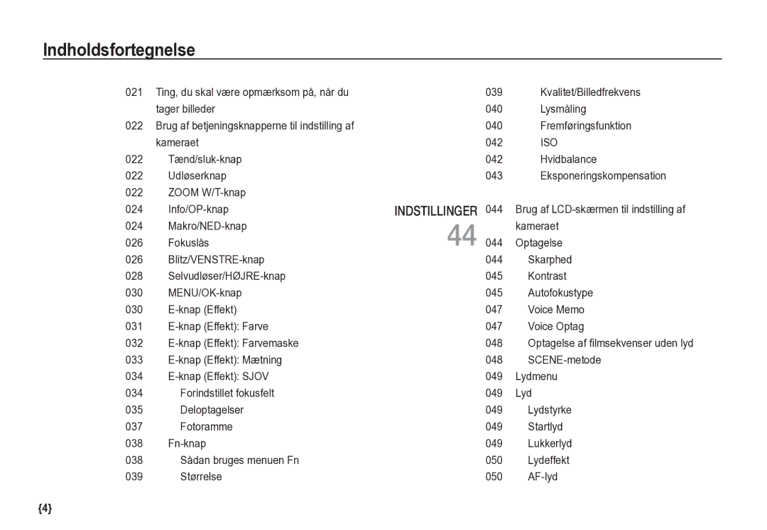 Samsung EC-S85ZZSBA/E2, EC-S85ZZBBA/E2 manual Iso 