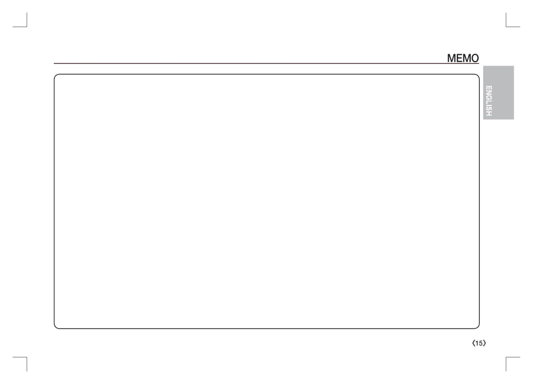 Samsung EC-S85ZZSAA, EC-S85ZZPAA, EC-S85ZZBAA manual Memo 