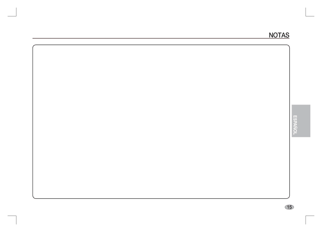 Samsung EC-S85ZZPAA, EC-S85ZZSAA, EC-S85ZZBAA manual Notas 