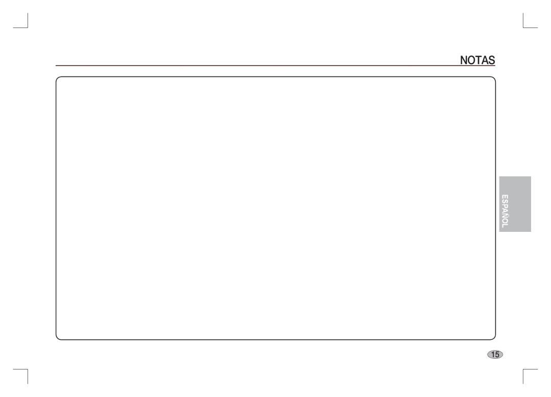 Samsung EC-S85ZZSAA, EC-S85ZZPAA, EC-S85ZZBAA manual Notas 