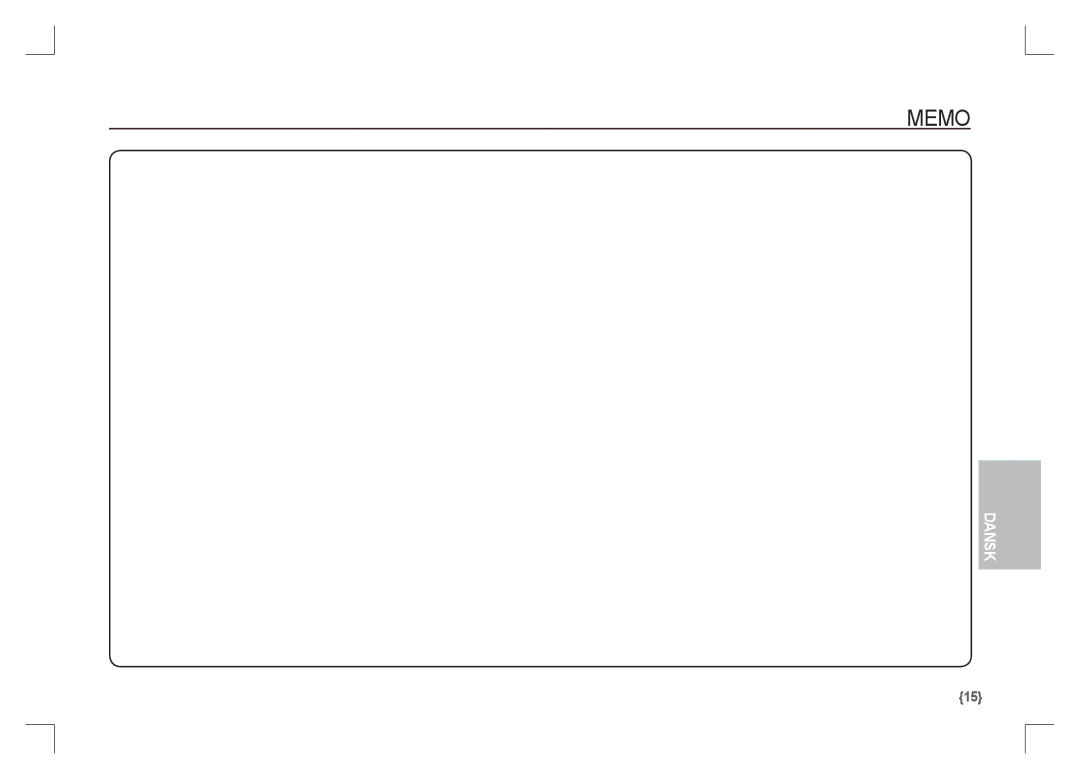 Samsung EC-S85ZZBAA, EC-S85ZZPAA, EC-S85ZZSAA manual Memo 