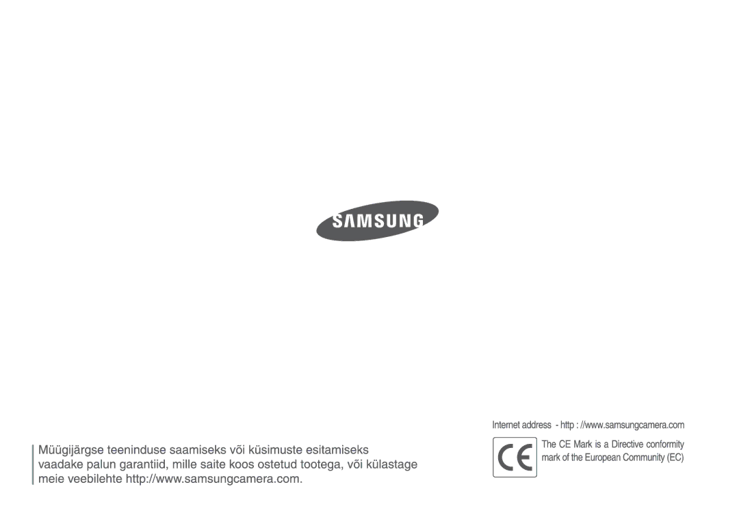 Samsung EC-S760ZSBA/LV, EC-S860ZBBA/RU, EC-S860ZSBA/RU, EC-S760ZSBA/RU, EC-S860ZBBA/LV, EC-S760ZBBA/LV manual 