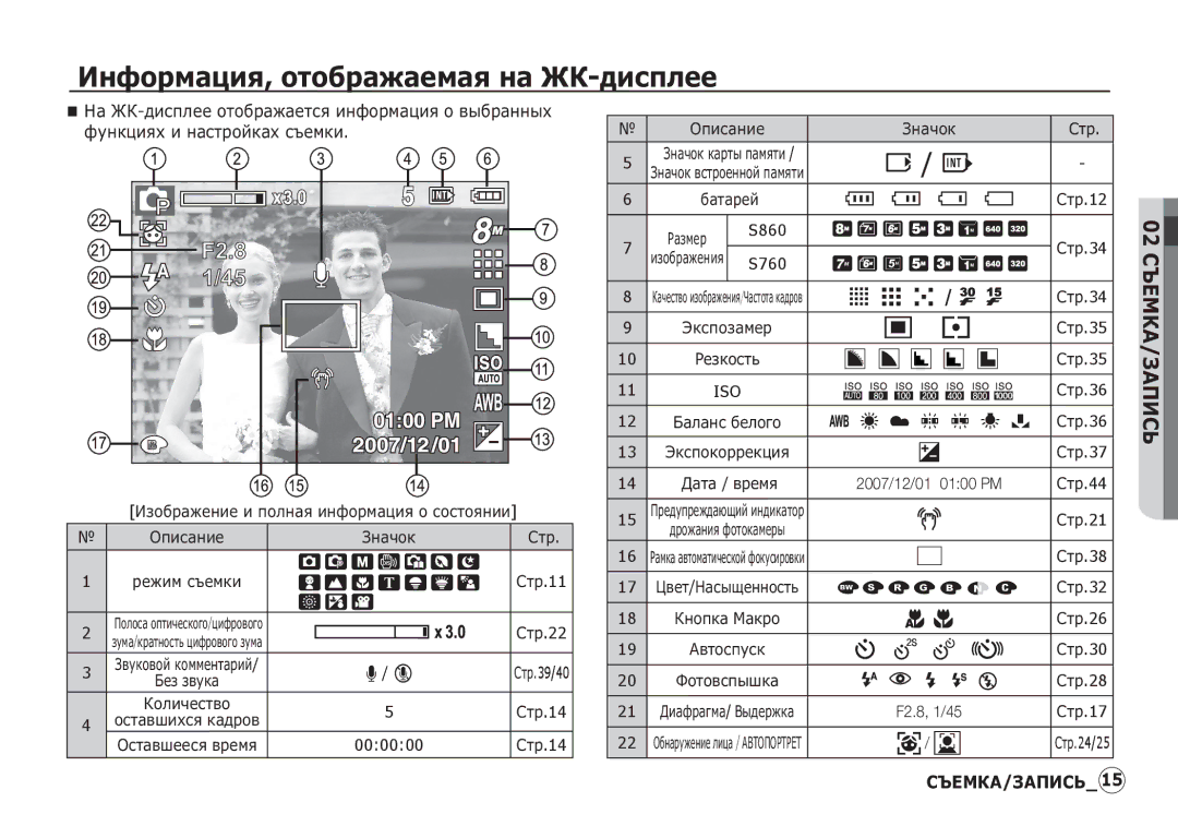 Samsung EC-S860ZBBA/FR ǰȕȜȖȘȔȈȞȐȧ, ȖȚȖȉȘȈȎȈȍȔȈȧ ȕȈ Ǯǲ-ȌȐșȗȓȍȍ, ǴȈ Ǯǲ-ȌȐșȗȓȍȍ ȖȚȖȉȘȈȎȈȍȚșȧ ȐȕȜȖȘȔȈȞȐȧ Ȗ ȊȣȉȘȈȕȕȣȝ, S760 