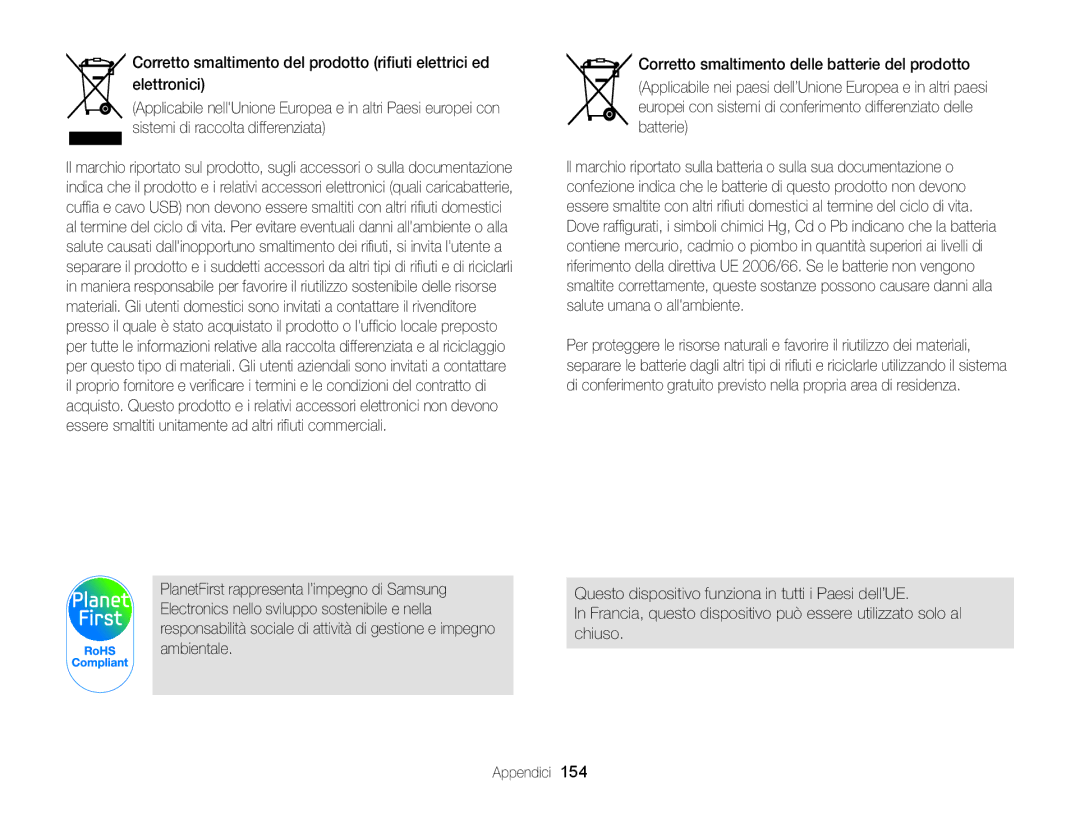 Samsung EC-SH100ZBPBE1, EC-SH100ZDPSME, EC-SH100ZDPBME, EC-SH100ZBPSE1, EC-SH100ZDPRME manual 