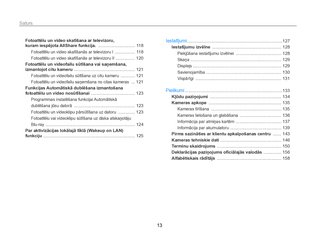 Samsung EC-SH100ZBPBE2 manual Fotoattēlu un video skatīšana ar televizoru 