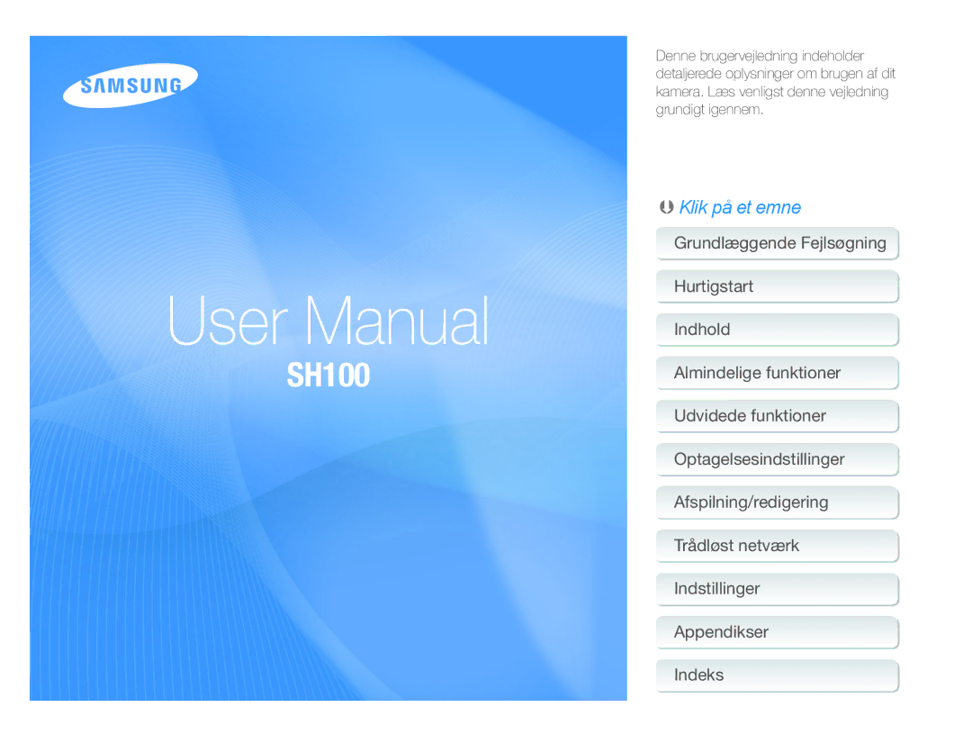 Samsung EC-SH100ZBPBE3, EC-SH100ZBPBE1, EC-SH100ZBPRE3, EC-SH100ZBPSE3, EC-SH100ZBPSE2, EC-SH100ZBPRE2, EC-SH100ZBPBE2 manual 