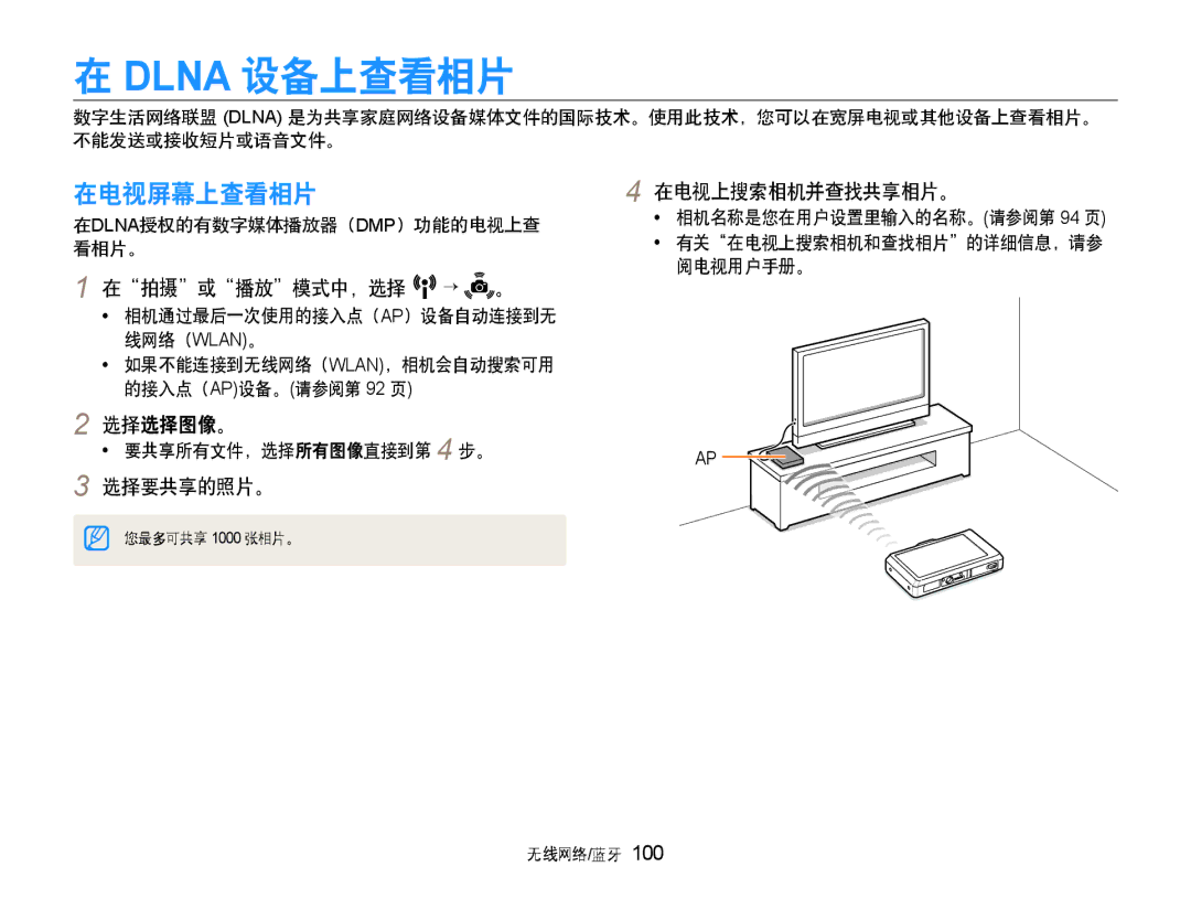 Samsung EC-ST1000BPSE3, EC-ST1000BPBIT, EC-ST1000BPBE3, EC-ST1000BPUE3, EC-ST1000BPGE3, EC-ST1000BPRE3, EC-ST1000BPRE2 Dlna 