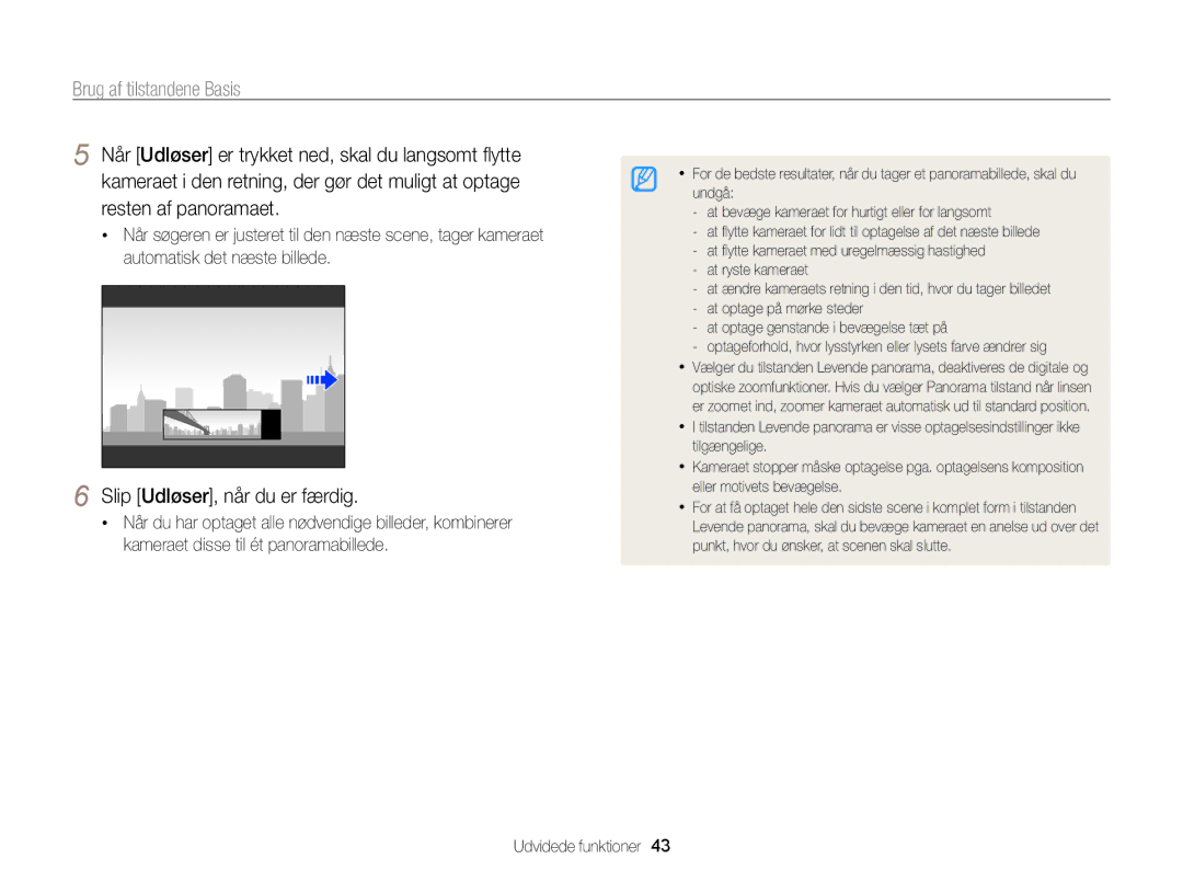 Samsung EC-ST200ZBPRE2, EC-ST200FBPBE2, EC-ST200FBPSE2, EC-ST200FBPLE2, EC-ST200FBPWE2 manual Slip Udløser, når du er færdig 