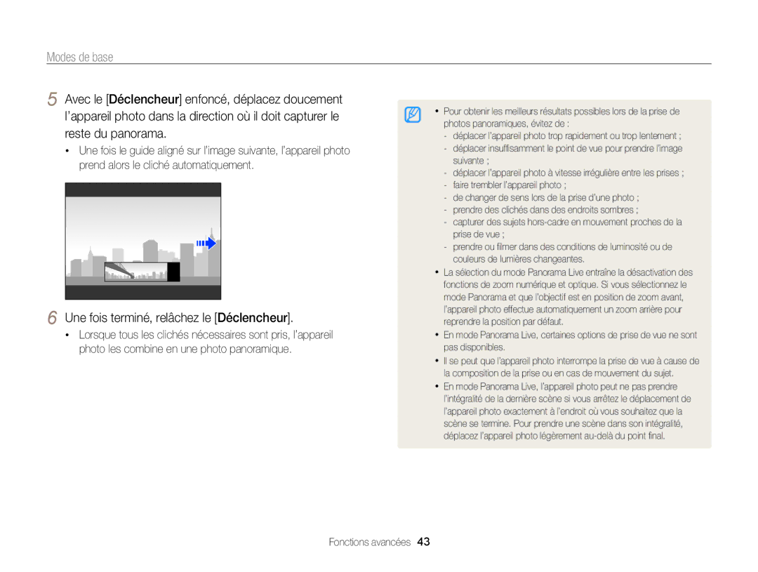 Samsung EC-ST200ZBPRE1, EC-ST200FBPBFR, EC-ST200ZBPLE1, EC-ST200FBPRFR manual Une fois terminé, relâchez le Déclencheur 