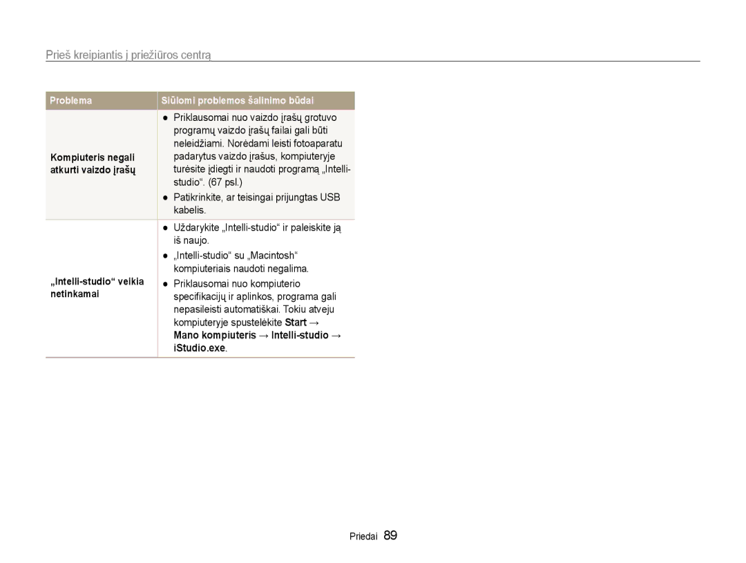 Samsung EC-ST30ZZBPEE2, EC-ST30ZZBPPE2, EC-ST30ZZBPBE2, EC-ST30ZZBPRE2, EC-ST30ZZBPSE2 manual IStudio.exe 