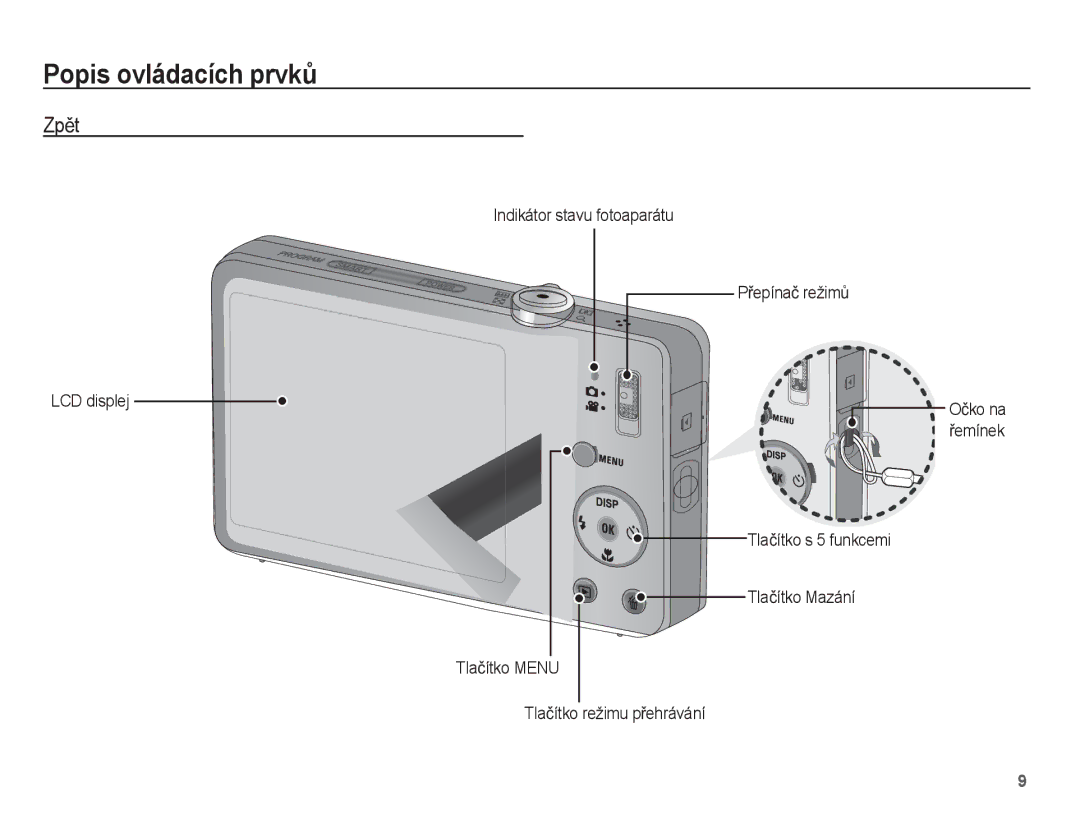 Samsung EC-ST45ZZBPRE3, EC-ST45ZZBPBE3, EC-ST45ZZBPAE3 manual ZpČt 