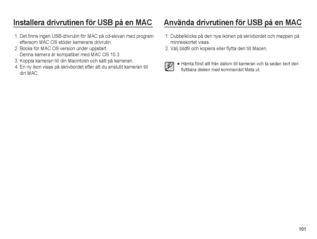 Samsung EC-ST45ZZBPBE2, EC-ST45ZZBPUE2, EC-ST45ZZBPRE2, EC-ST45ZZBPAE2 manual 101 