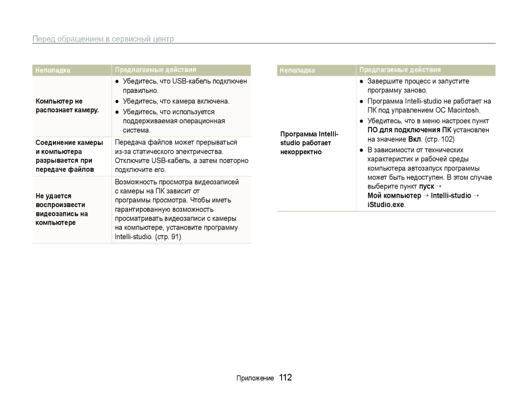 Samsung EC-ST600ZBPPRU, EC-ST600ZBPBE2, EC-ST600ZBPGRU, EC-ST600ZBPBRU manual Мой компьютер “ Intelli-studio ““ iStudio.exe 