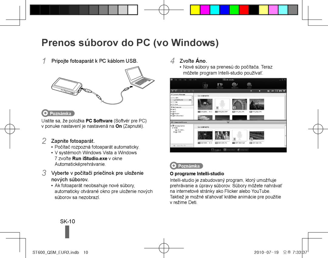 Samsung EC-ST600ZBPLIT, EC-ST600ZBPLE1, EC-ST600ZBPBE1, EC-ST600ZBPBIT, EC-ST600ZBPPIT Prenos súborov do PC vo Windows, SK-10 