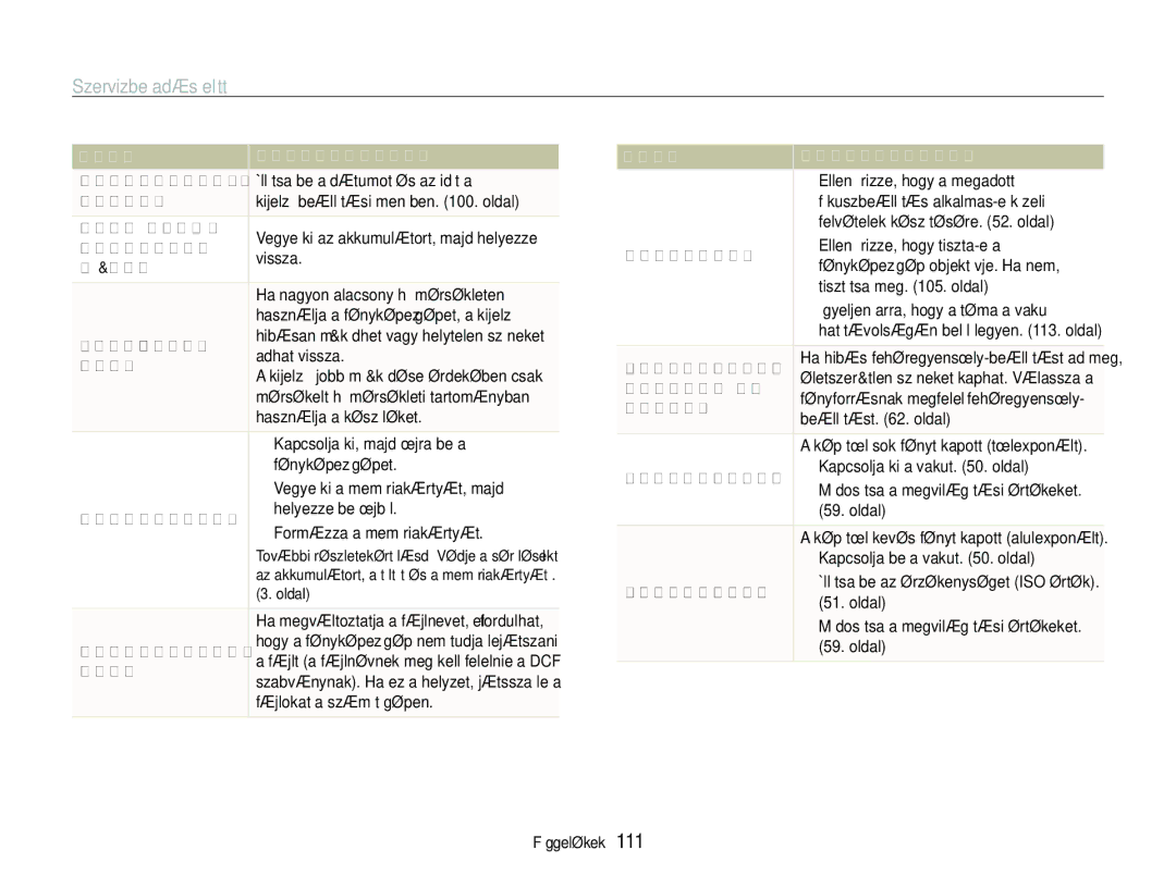 Samsung EC-ST600ZBPGE3 manual Állítsa be a dátumot és az időt a, Kijelzőbeállítási menüben . oldal, Vissza, Adhat vissza 