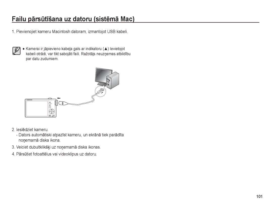 Samsung EC-ST60ZZBPBE2, EC-ST60ZZBPSE2, EC-ST60ZZBPRRU, EC-ST60ZZBPLRU, EC-ST60ZZBPSRU, EC-ST60ZZBPBRU manual 101 