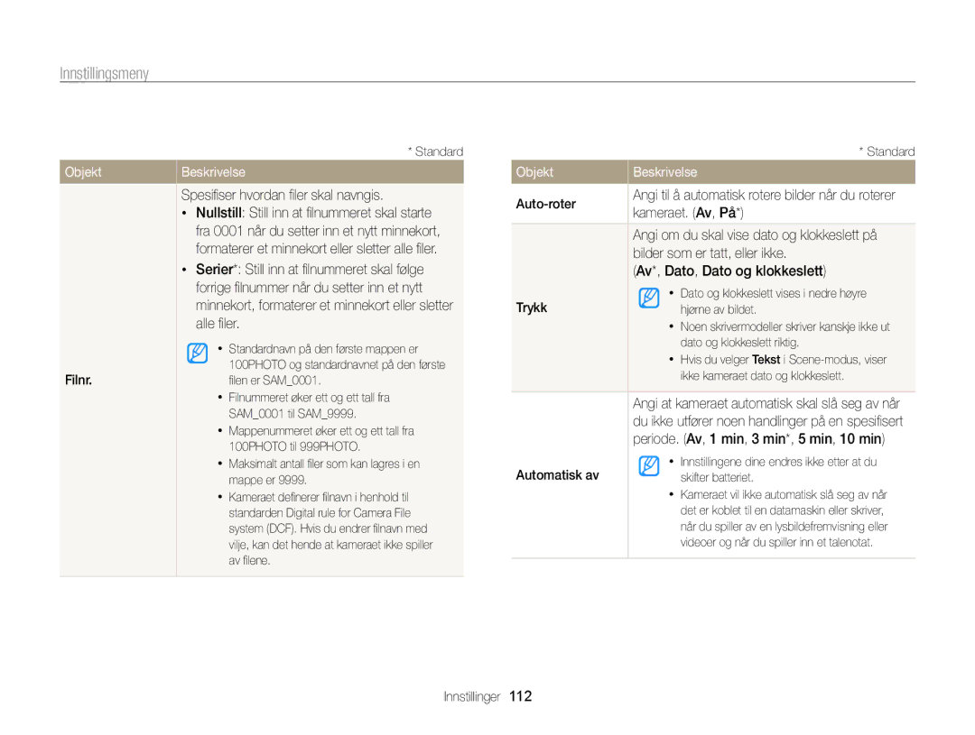 Samsung EC-ST65ZZBPSE2, EC-ST65ZZBPRE2, EC-ST65ZZBPUE2, EC-ST65ZZBPEE2 manual Objekt 