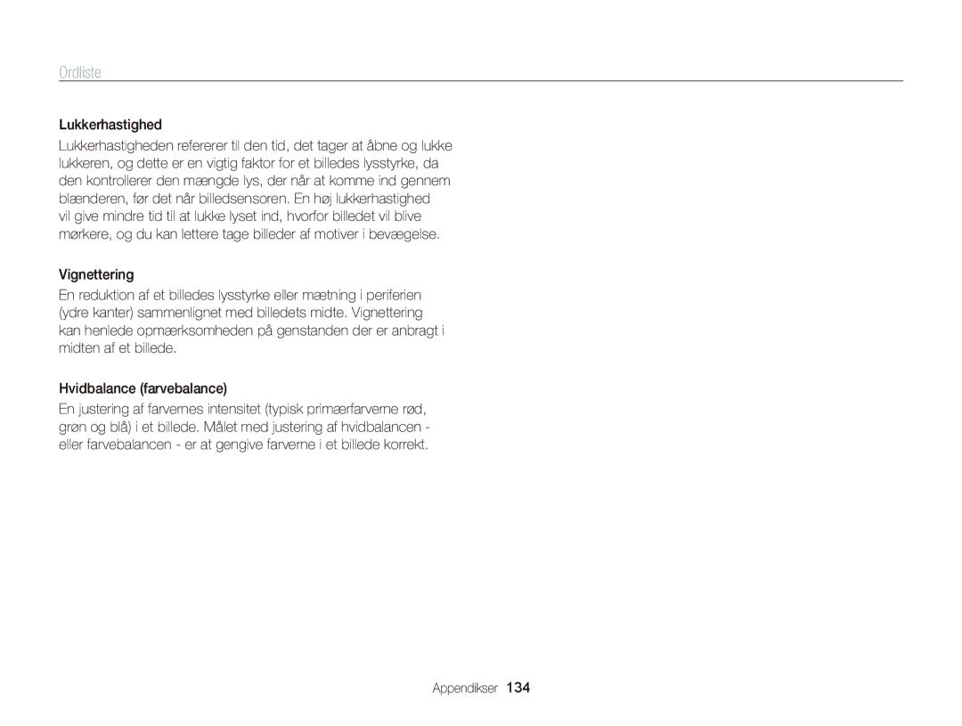 Samsung EC-ST65ZZBPEE2, EC-ST65ZZBPRE2, EC-ST65ZZBPSE2, EC-ST65ZZBPUE2 manual Lukkerhastighed 