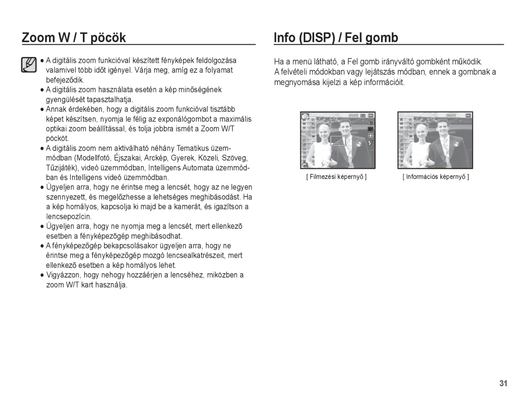 Samsung EC-ST70ZZBPUE2, EC-ST70ZZBPBIT, EC-ST70ZZBPOIT, EC-ST70ZZBPBE3, EC-ST70ZZBPUE3, EC-ST70ZZBPOE3 Info Disp / Fel gomb 