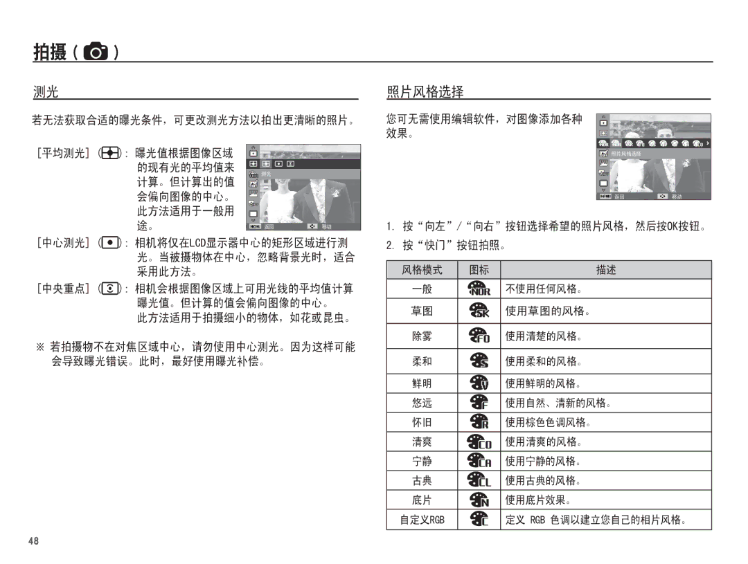 Samsung EC-ST70ZZBPOIT, EC-ST70ZZBPBIT, EC-ST70ZZBPBE3, EC-ST70ZZBPUE3, EC-ST70ZZBPOE3, EC-ST70ZZBPSE3 manual  @  Ä 