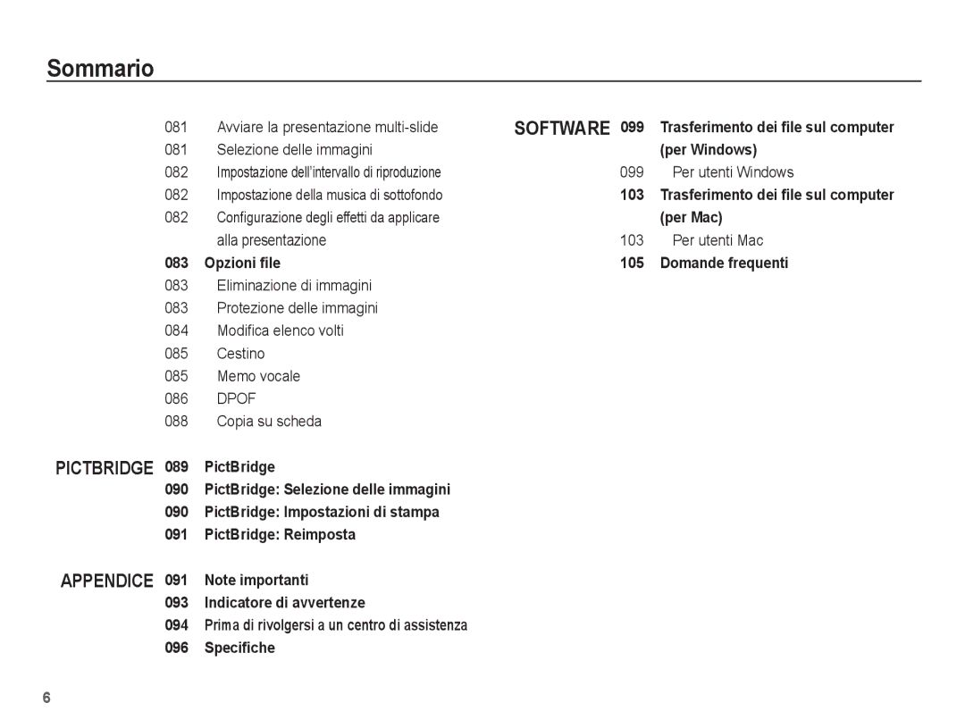 Samsung EC-ST70ZZBPSIT, EC-ST70ZZBPBIT Avviare la presentazione multi-slide, Selezione delle immagini, Per utenti Windows 