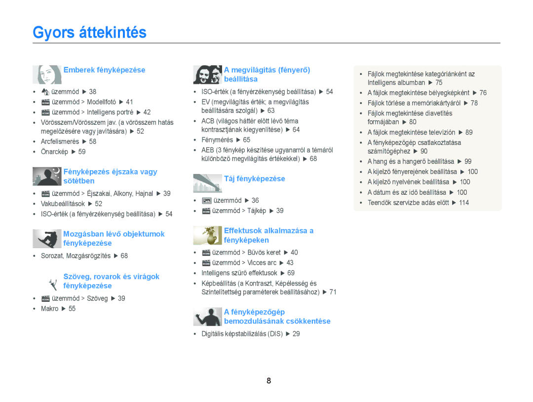 Samsung EC-ST66ZZBPUE3, EC-ST76ZZFPBE1, EC-ST76ZZFPSE1, EC-ST66ZZBPSE3, EC-ST66ZZBPBE3 Gyors áttekintés, Emberek fényképezése 