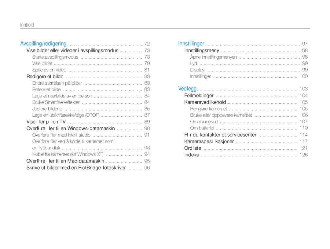 Samsung EC-ST66ZZFPSE2, EC-ST76ZZFPWE2, EC-ST76ZZBPRE2, EC-ST66ZZBPPE2 manual Skrive ut bilder med en PictBridge-fotoskriver 