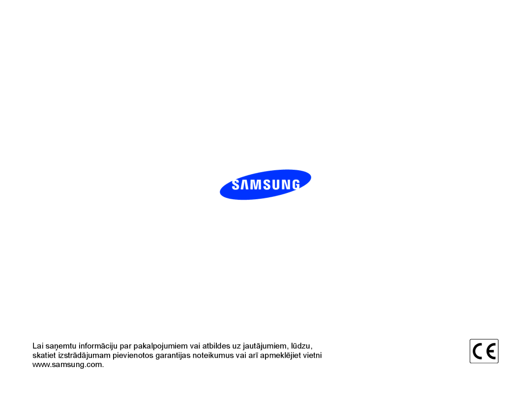 Samsung EC-ST77ZZBPRE2, EC-ST77ZZBPWE2, EC-ST77ZZBPBE2, EC-ST77ZZFPWE2, EC-ST77ZZFPRE2, EC-ST77ZZBPSE2, EC-ST77ZZFPLE2 manual 