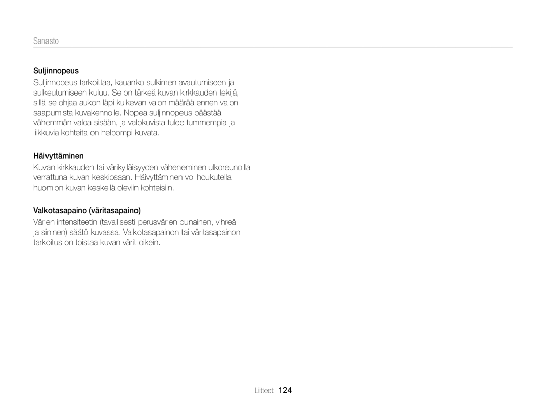 Samsung EC-ST77ZZBPBE2, EC-ST79ZZBPWE2, EC-ST76ZZFPWE2, EC-ST76ZZBPRE2, EC-ST76ZZBPSE2, EC-ST76ZZFPLE2 manual Suljinnopeus 