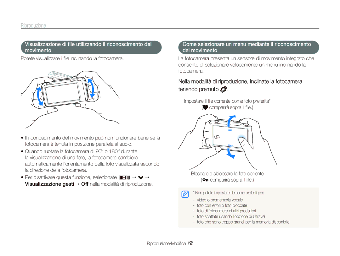 Samsung EC-ST80ZZBPBIT manual Riproduzione 