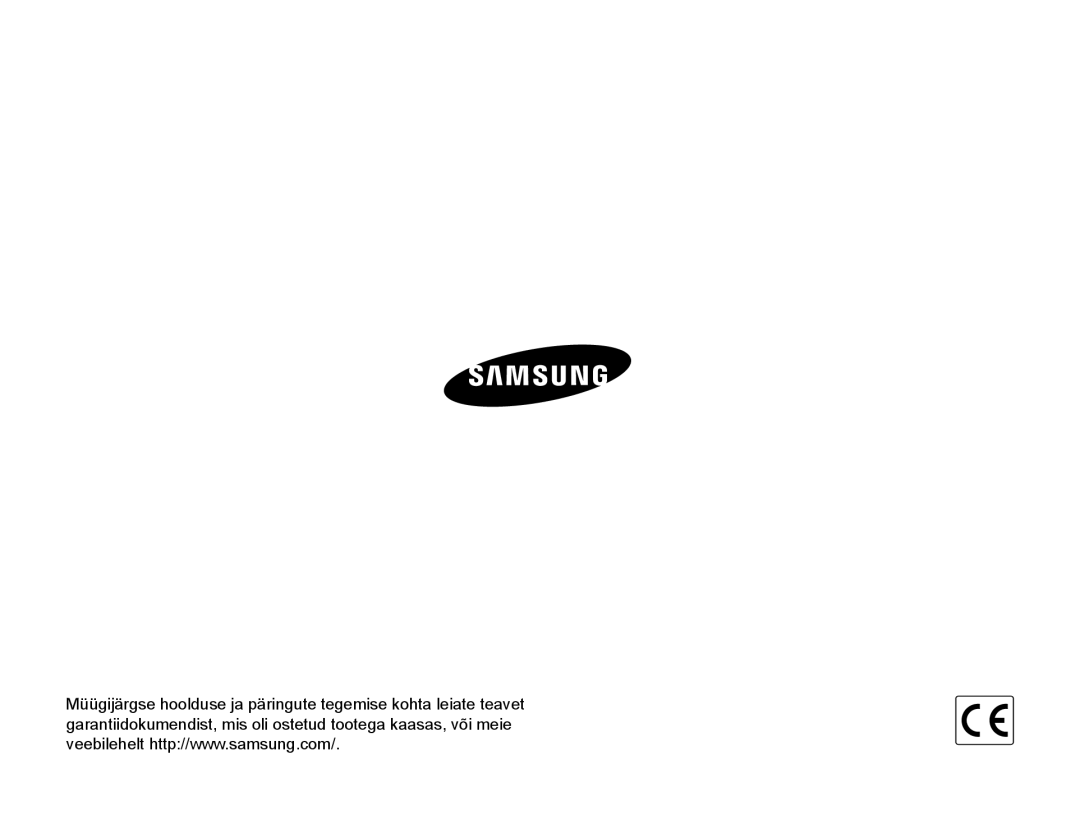 Samsung EC-ST93ZZBPRE2, EC-ST93ZZBPBE2, EC-ST93ZZBPSE2 manual 