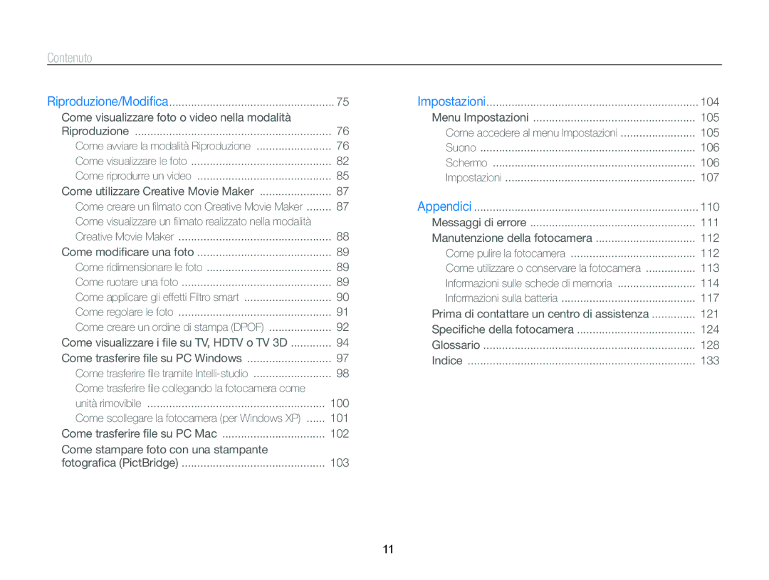 Samsung EC-ST96ZZBPBE1 manual 100 