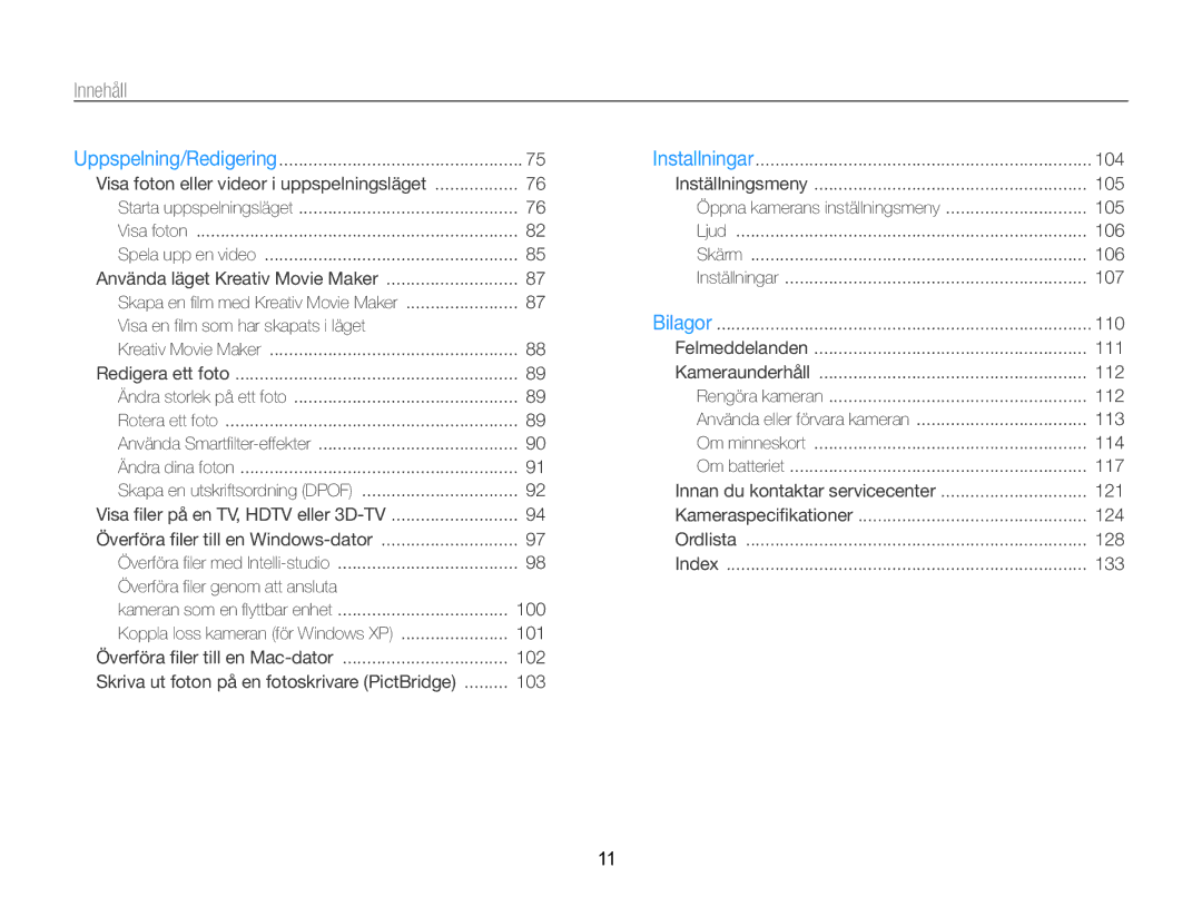 Samsung EC-ST96ZZBPBE2 manual Överföra ﬁler genom att ansluta 