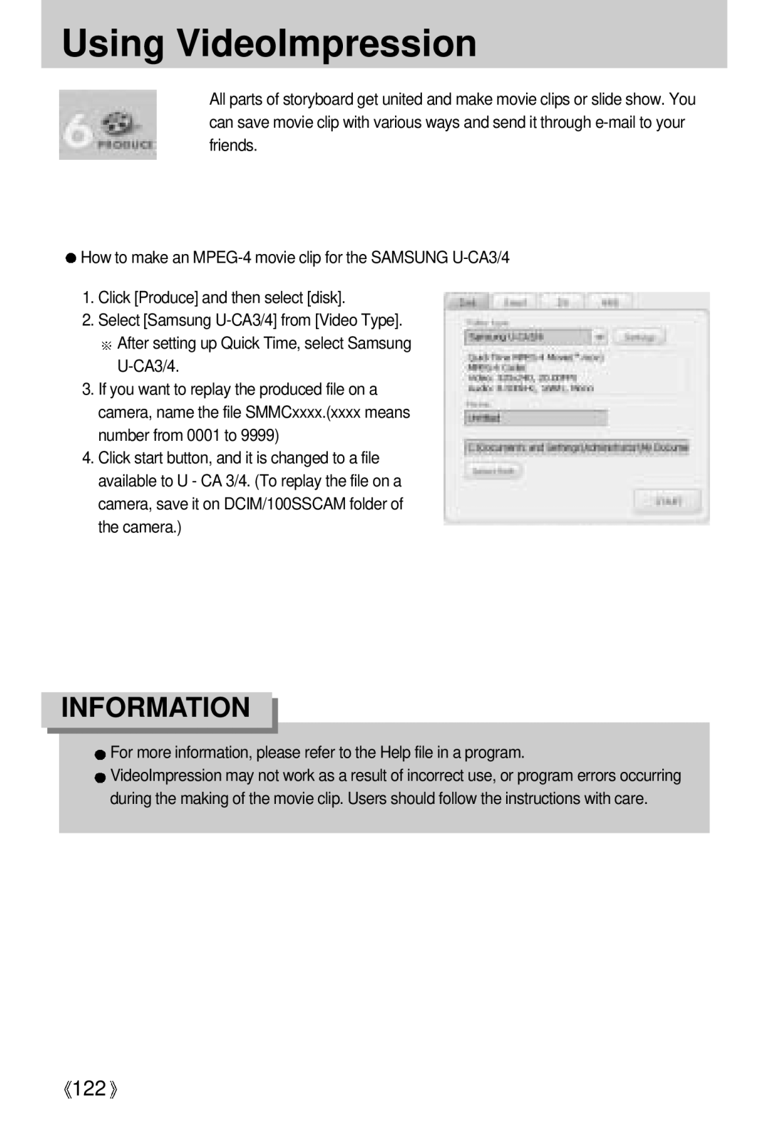 Samsung EC-UCA4ZSAB, EC-UCA4ZSAA, EC-UCA4ZSBA/DE, EC-UCA4ZSBA/US, EC-UCA4ZSBA/FR, EC-UCA4ZRBA/E1, EC-UCA4ZSBA/GB manual 122 