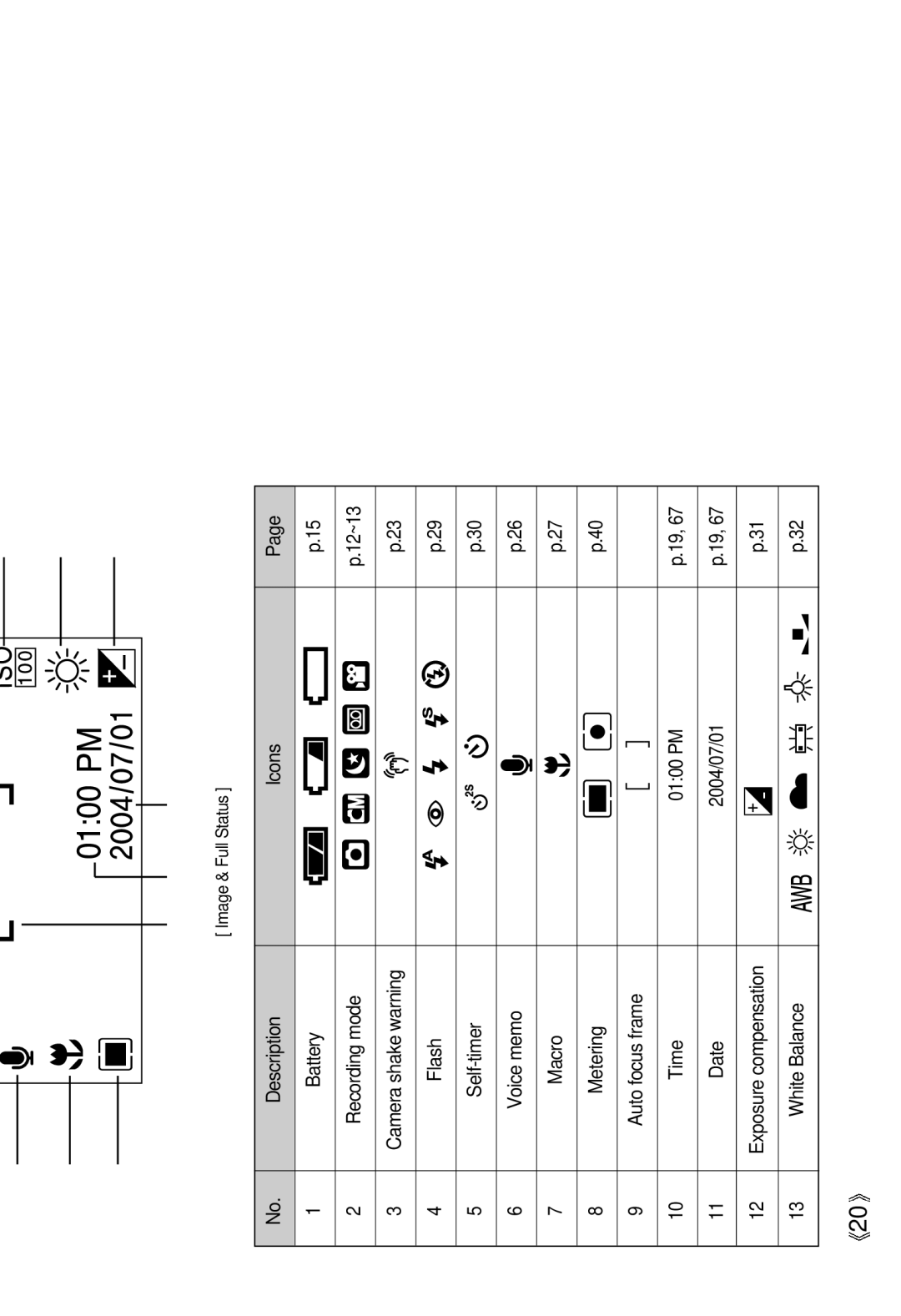 Samsung EC-UCA4ZSBA/GB, EC-UCA4ZSAA, EC-UCA4ZSBA/DE, EC-UCA4ZSBA/US, EC-UCA4ZSAB, EC-UCA4ZSBA/FR LCD monitor indicator, Time 