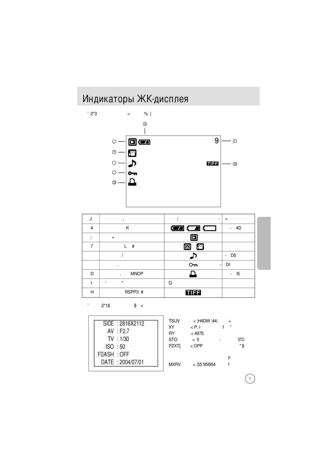 Samsung EC-V6ZZZAAA, EC-V6ZZZABA/GB, EC-V6ZZZABA/FR, EC-V6ZZZABA/US manual Описание TIFF-файл, 2816X, F2.7, Фотовспышка 