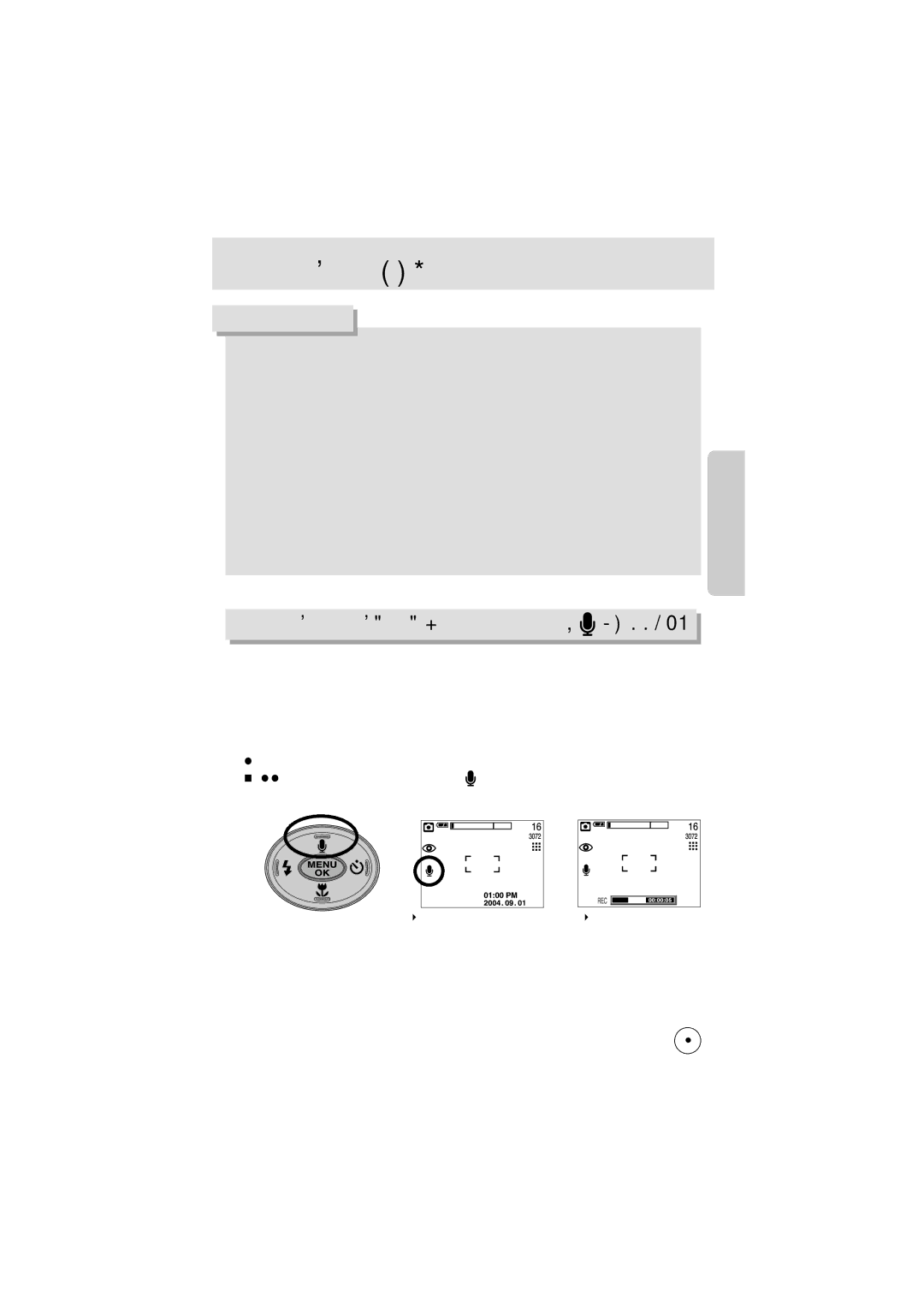 Samsung EC-V70ZZSBA/US, EC-V70ZZSBB/US, EC-V70ZZSBA/GB manual Ового комментария, Изменения масштаба съемки 