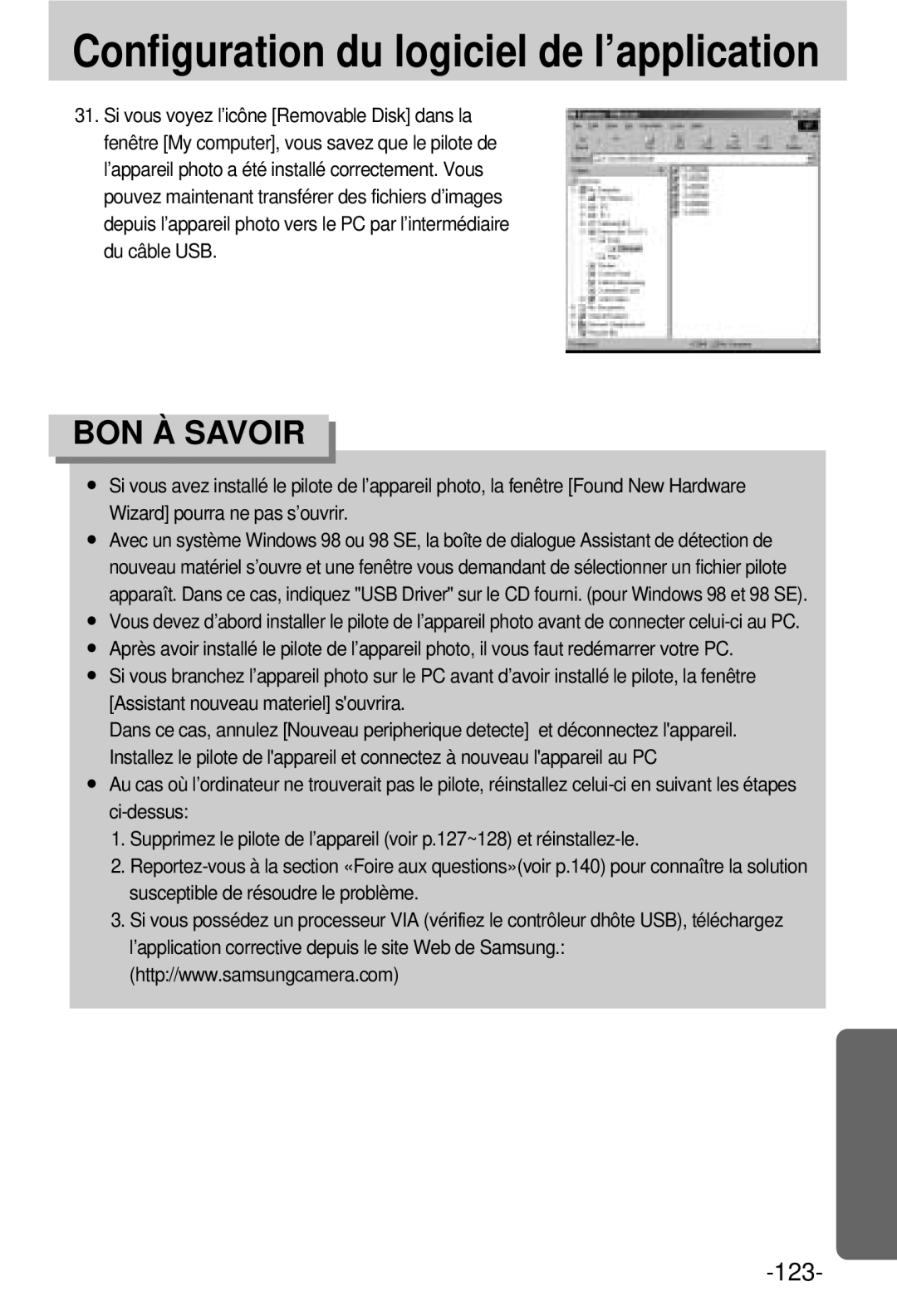 Samsung EC-V800ZSBA/FR manual 123 