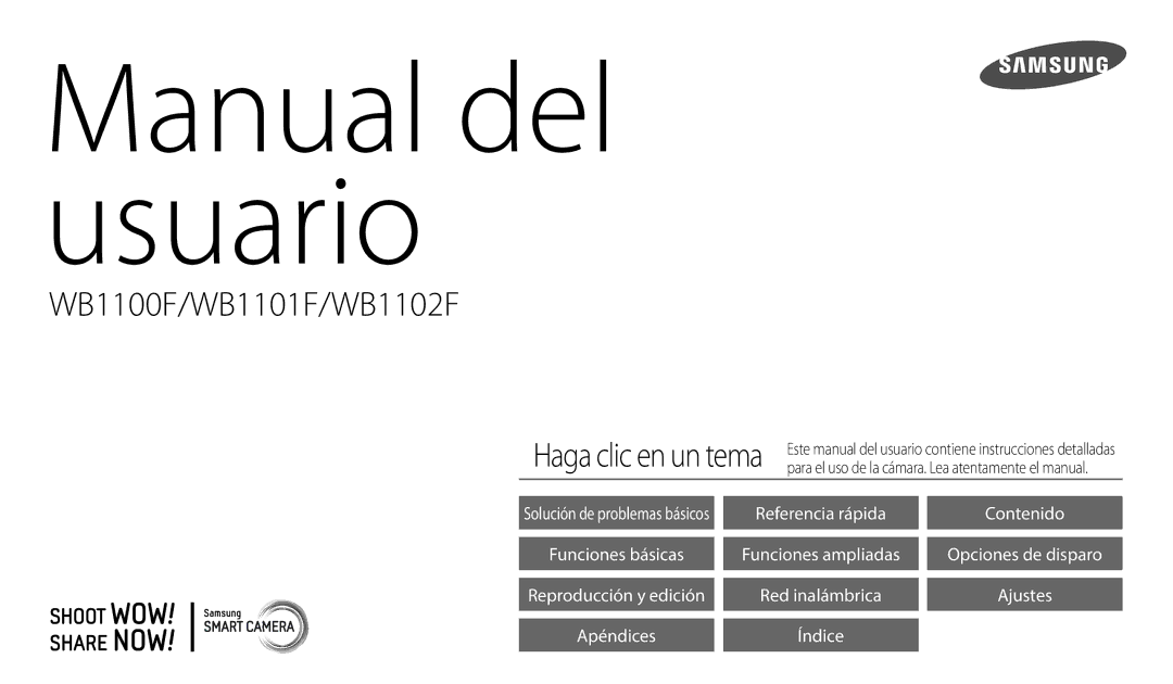 Samsung EC-WB1100BPBE1, EC-WB1100BPBTR manual Manuale utente 