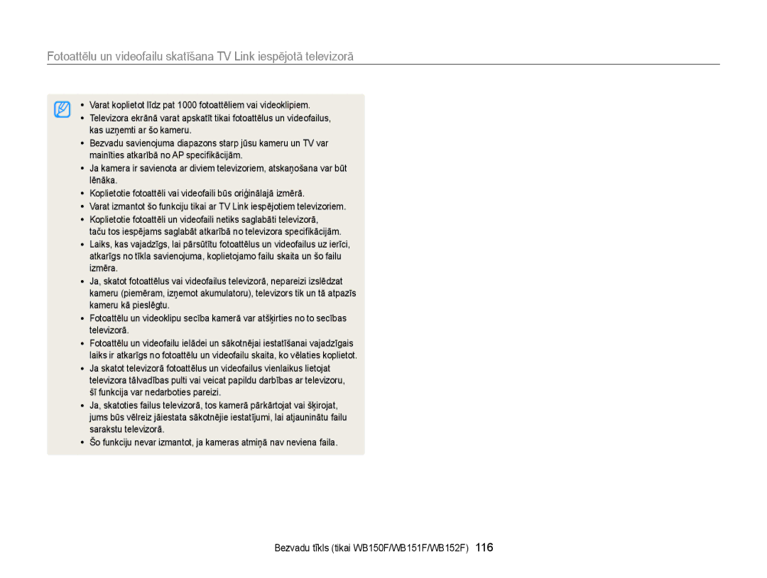 Samsung EC-WB150FBPRE2, EC-WB150FBPWE2, EC-WB150FBPBE2, EC-WB150FBDBE2, EC-WB150FBDWE2 manual 