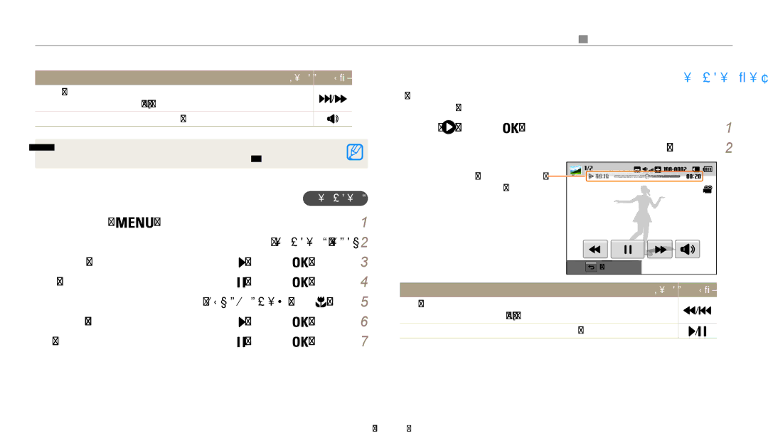 Samsung EC-WB200FBPBIL, EC-WB200FBPRIL, EC-WB200FBPWIL manual ואדיו ןוגינ, ואדיו ךותיח רחב 2 