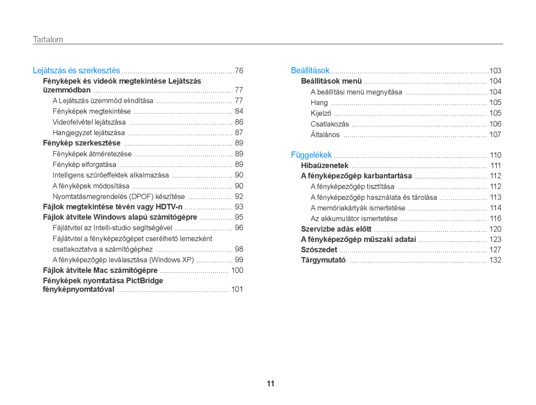 Samsung EC-WB210ZBPRE1, EC-WB210ZBPBE1, EC-WB210ZBPBE3, EC-WB210ZBPSE3 manual Fényképek és videók megtekintése Lejátszás 