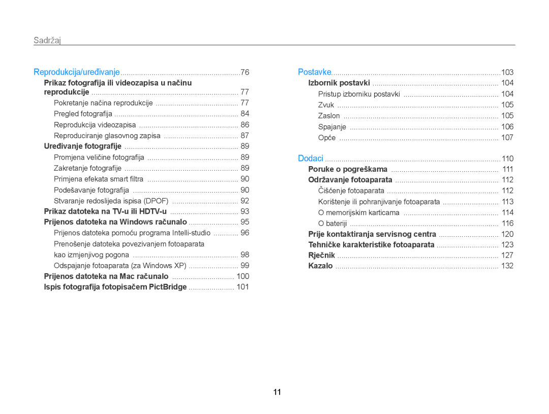 Samsung EC-WB210ZBPSE3 manual Prikaz fotograﬁja ili videozapisa u načinu 