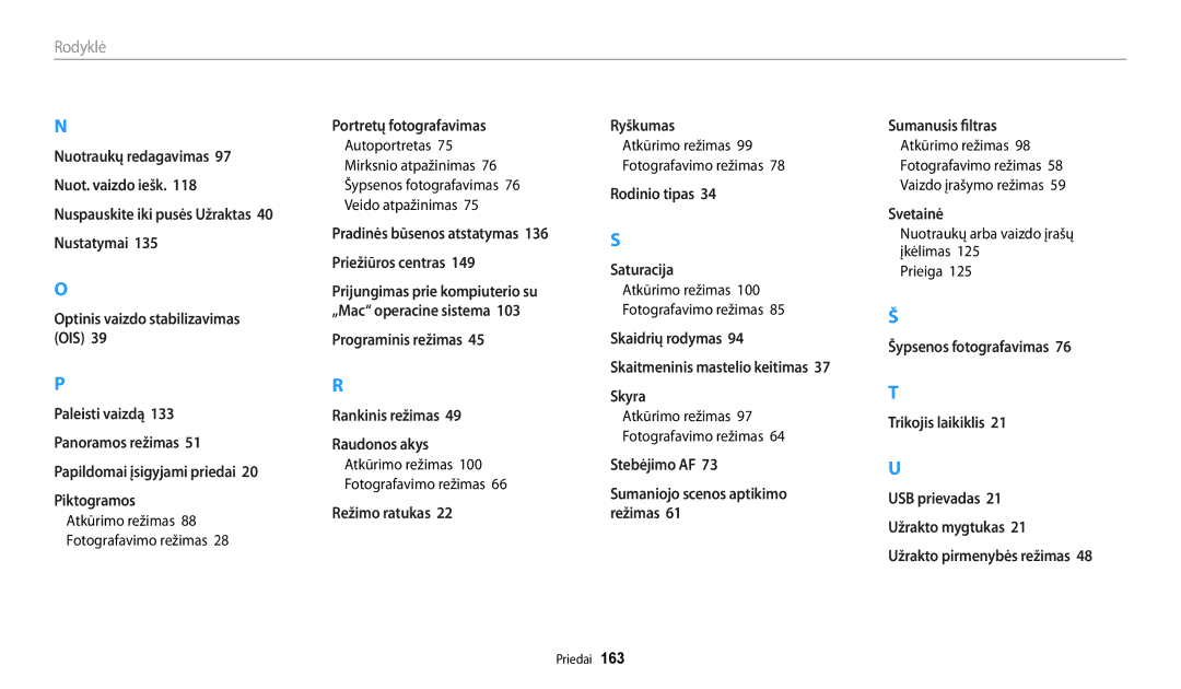 Samsung EC-WB250FFPWE2 manual Atkūrimo režimas Fotografavimo režimas, Nuotraukų arba vaizdo įrašų įkėlimas Prieiga 