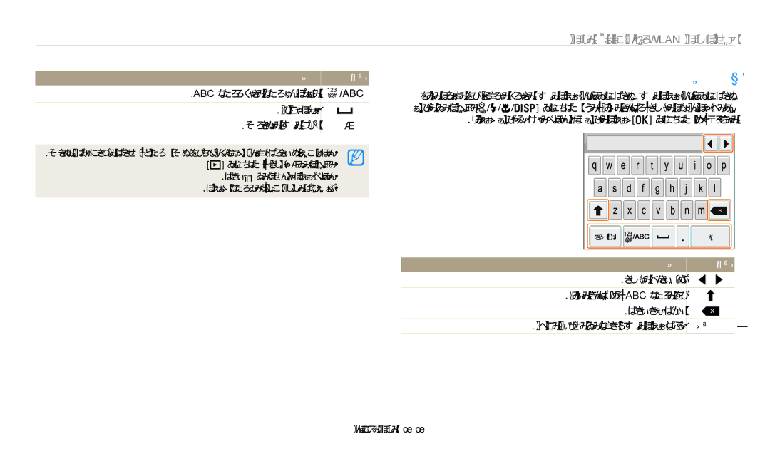 Samsung EC-WB50FZBDWJO, EC-WB350FBDUJO manual صن لاخدإ, Abc عضوو زمرلا عضو نيب ليدبتلا ةفاسم لخدأ ضورعملا صنلا ظفحا 