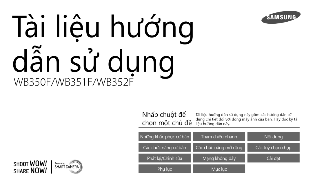 Samsung EC-WB350FBDRVN, EC-WB350FBDWVN, EC-WB50FZBDBVN, EC-WB50FZBDWVN manual Tài liệu hướng dẫn sử dụng 