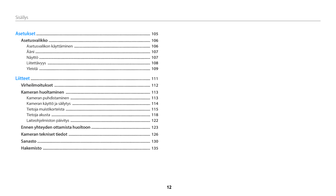 Samsung EC-WB35FZBPLE2, EC-WB35FZBPBE2, EC-WB35FZBPRE2, EC-WB35FZBPWE2 manual 105 