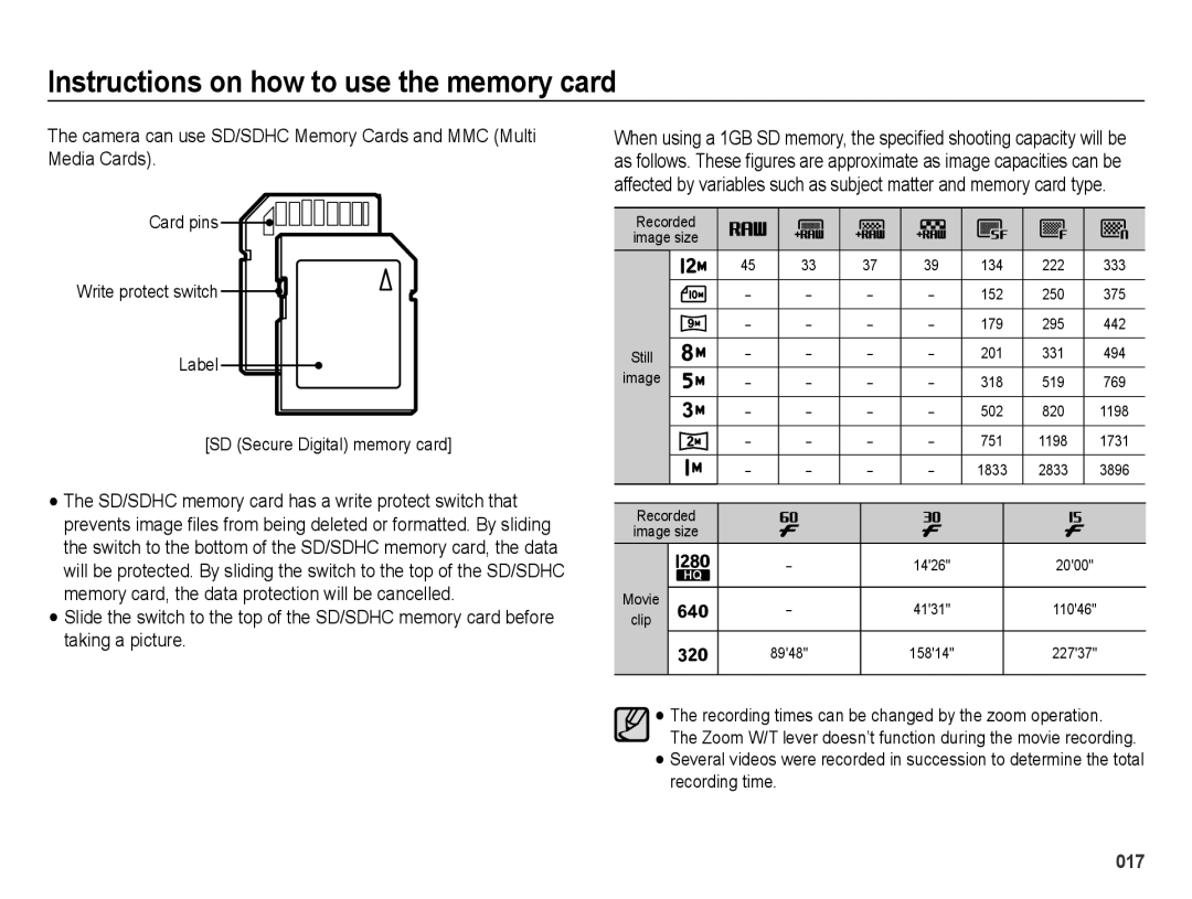 Samsung EC-WB5000BPBRU, EC-WB5000BABFR, EC-WB5000BPBFR, EC-WB5000BPBE1, EC-WB5000BPBIT, EC-WB5000APB, EC-WB5000BPBVN manual 017 