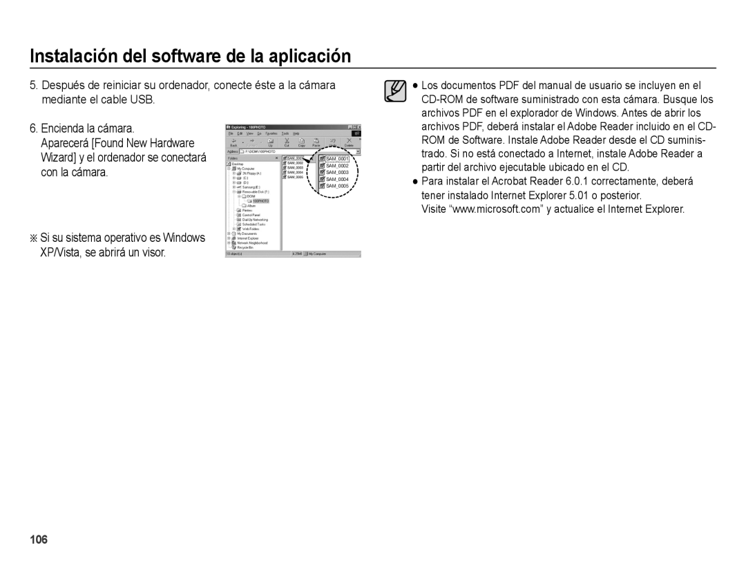 Samsung EC-WB5000APB, EC-WB5000BPBE1 manual Con la cámara 