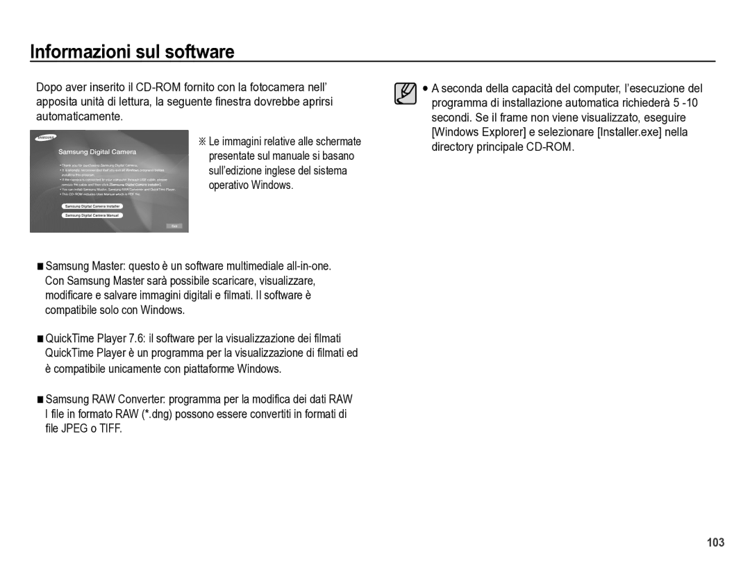 Samsung EC-WB5000BPBIT manual Informazioni sul software 